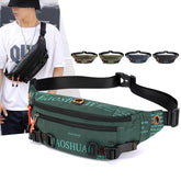 HAOSHUAI 5132 Outdoor Men Waist Bag Sports Running Chest Bag, 5132 Dark Blue, 5132 Black, 5132 Army Green, 5132 Dark Green, 5132 Camouflage